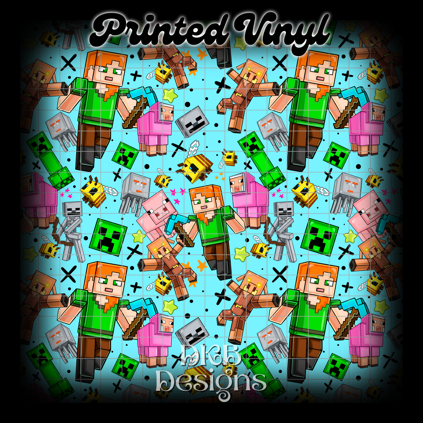 Alex Printed Vinyl (10 color ways)