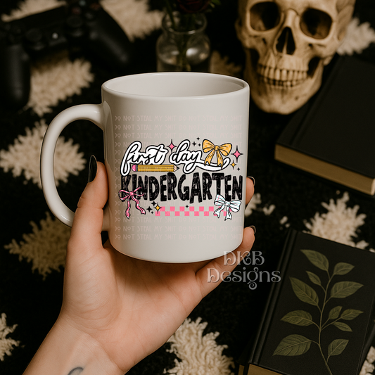 First day kindergarten UV DTF