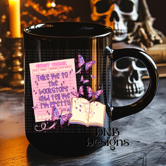 Take me to the bookstore UV DTF