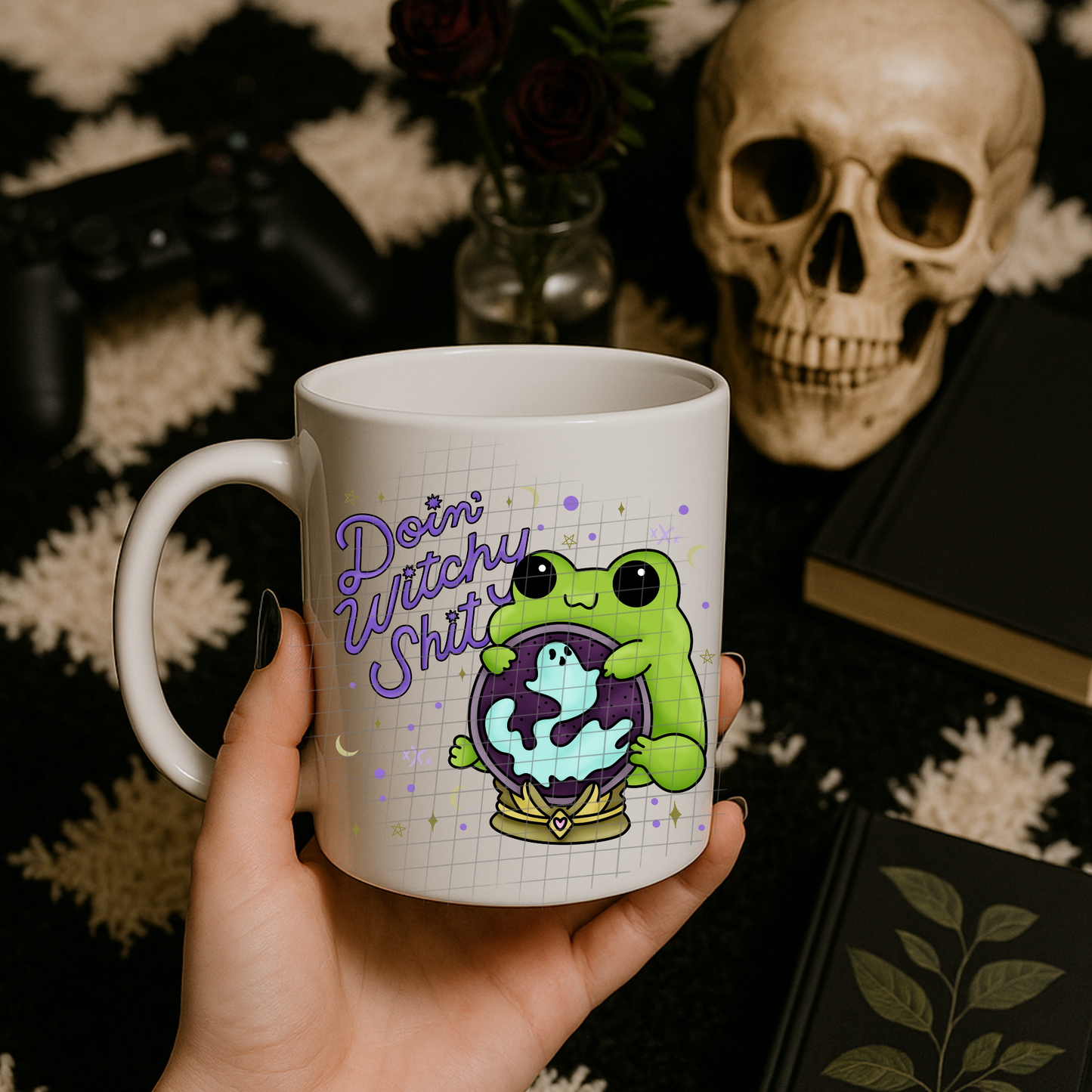 Doin witchy shit UV DTF