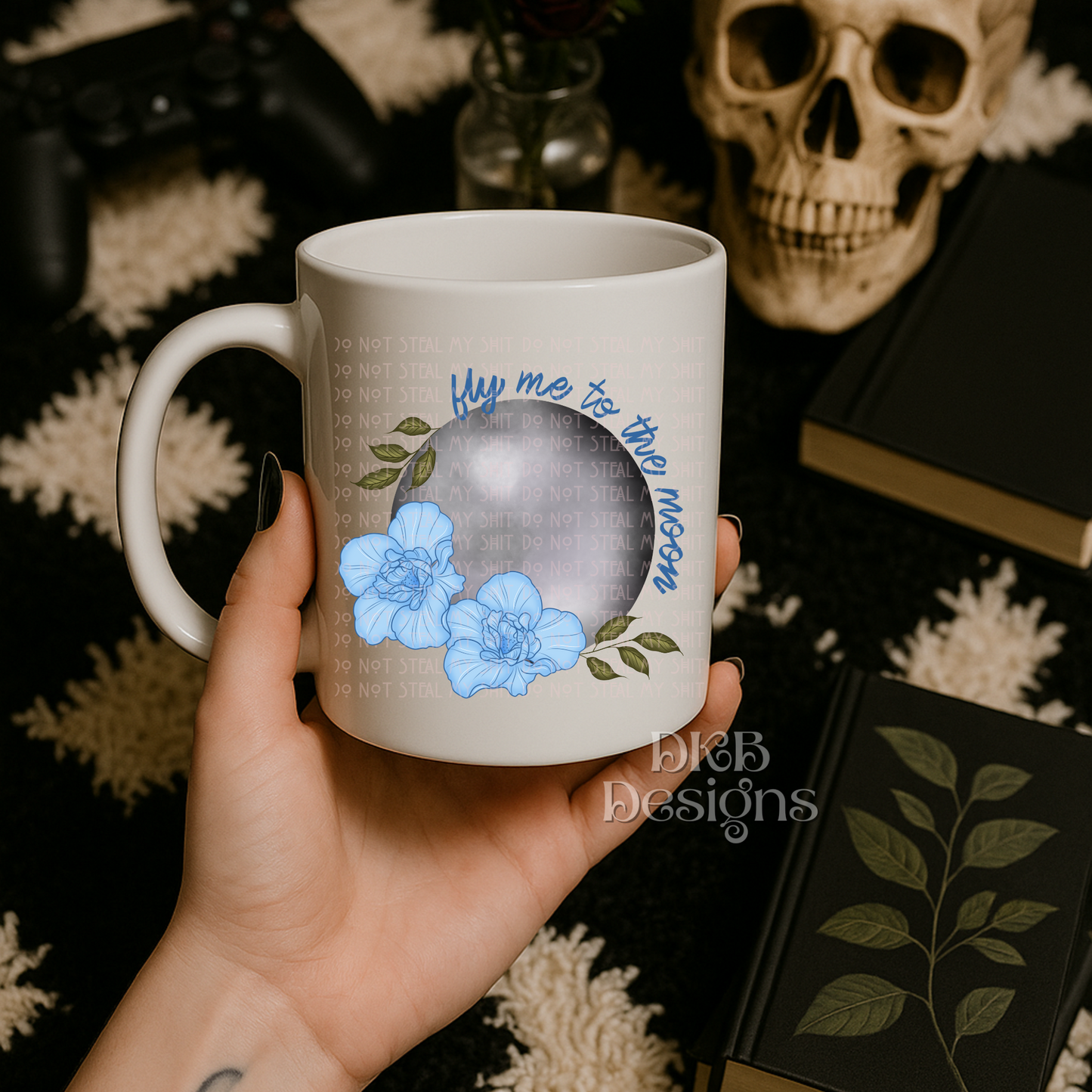 Fly me to the moon UV DTF