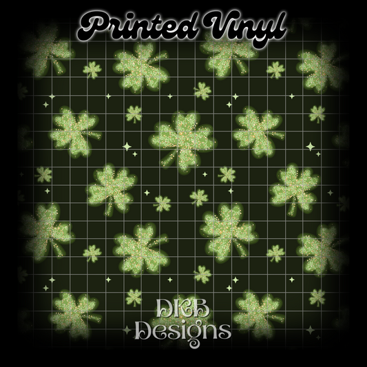 Sparkle lace shamrocks Vinyl