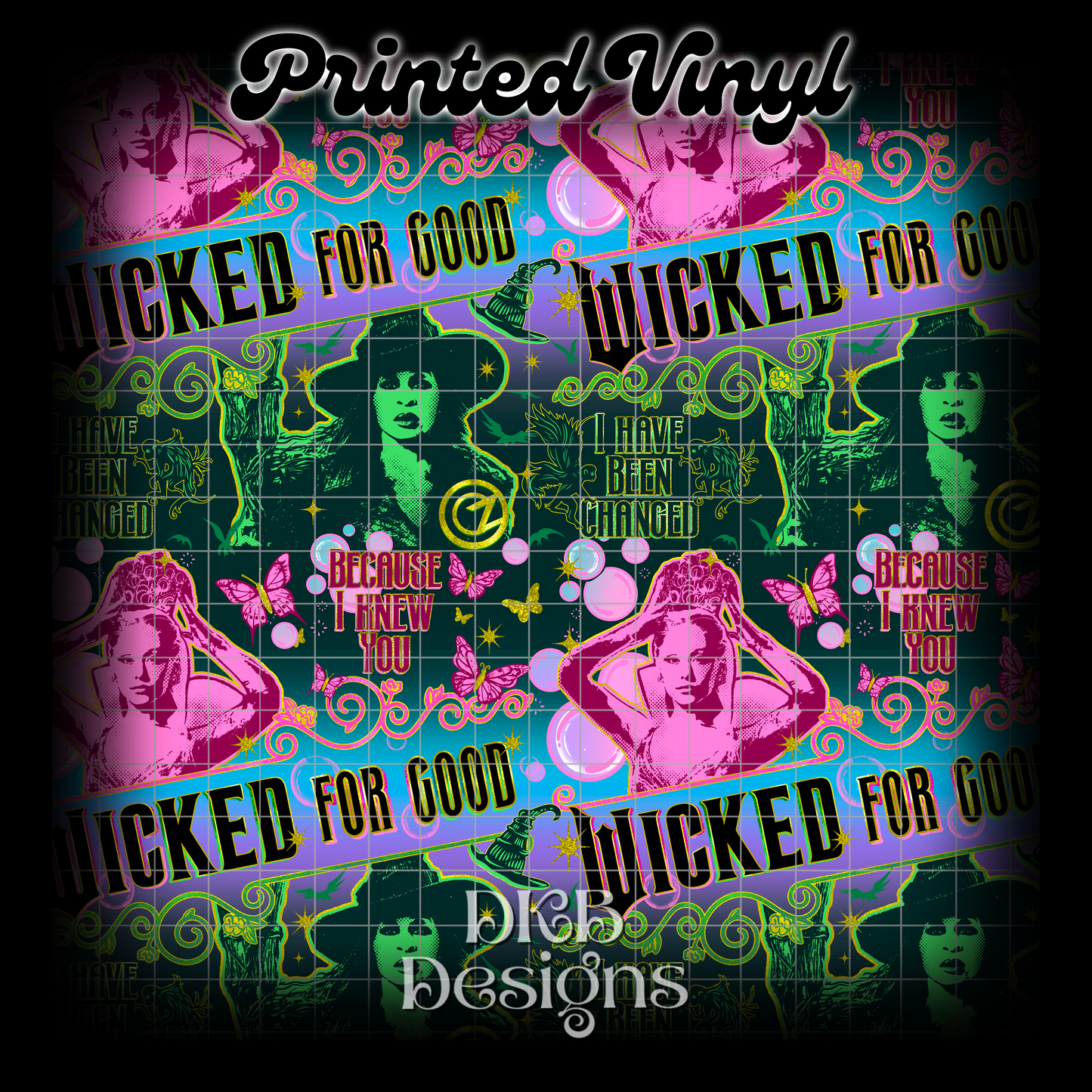 wicked Printed Vinyl