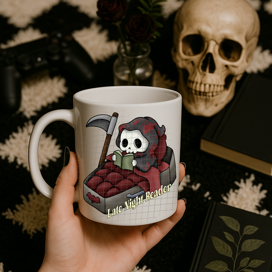 Late night reader UV DTF