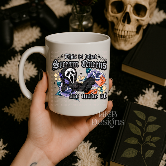 Scream queens UV DTF