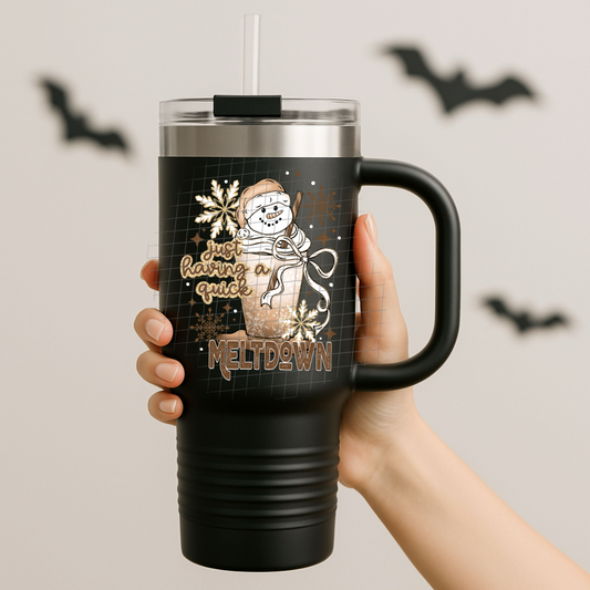 Quick meltdown UV DTF