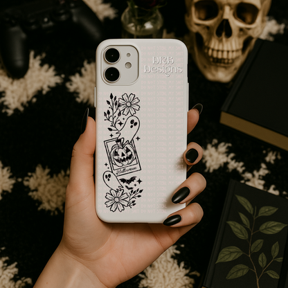 Halloween card UV DTF