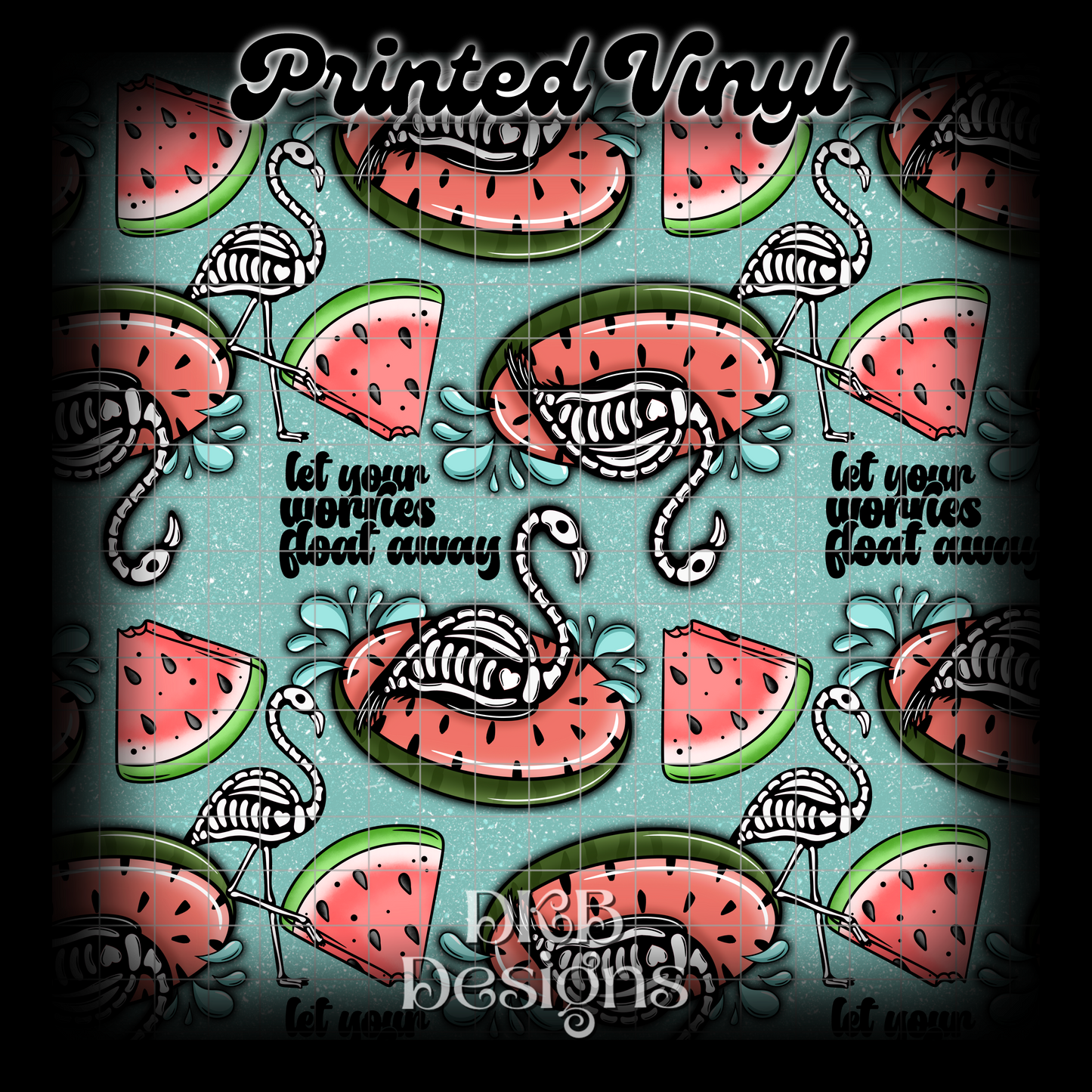 Float away Printed Vinyl