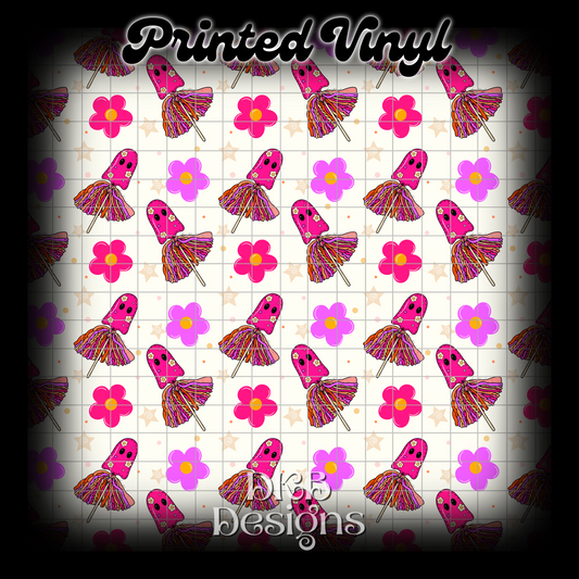 Halloween rattle Printed Vinyl