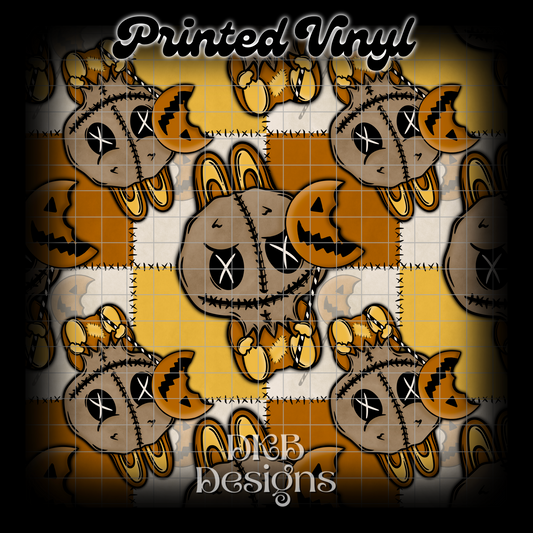 Horror monsters S Printed Vinyl