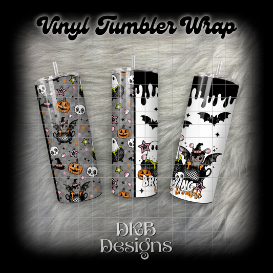 Brewing up trouble tumbler wrap