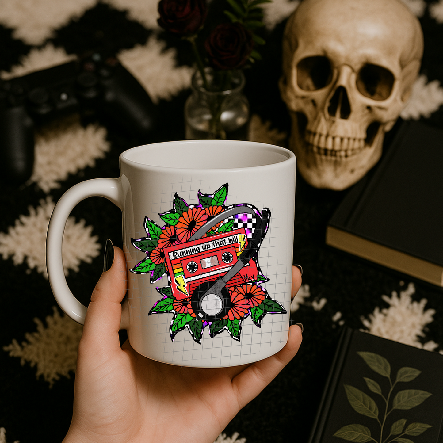 Running up that hill UV DTF