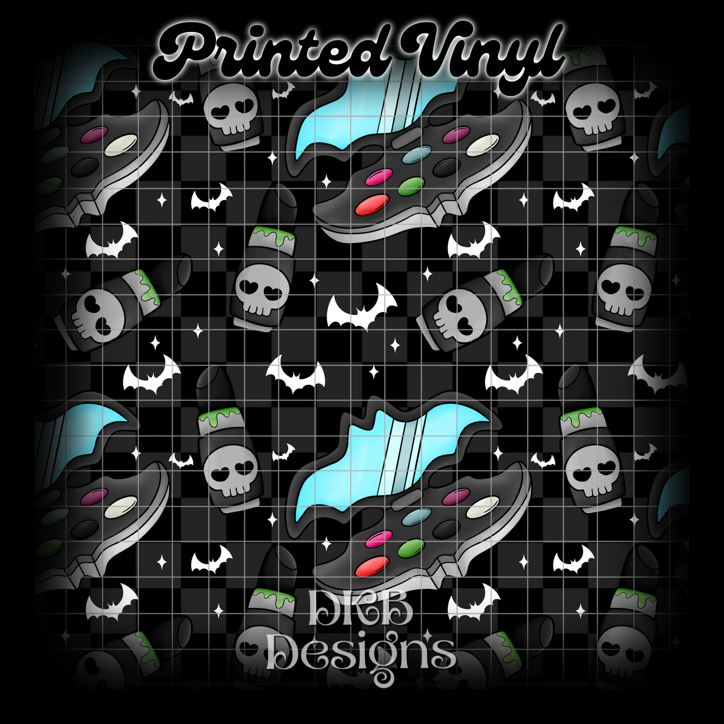 Beauty and rage Printed Vinyl