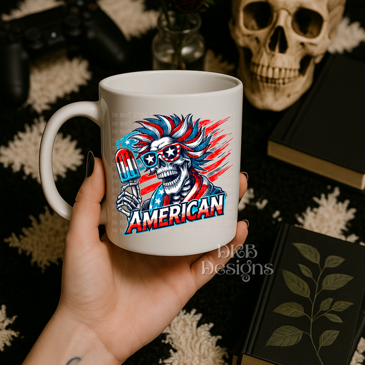 American Skellie UV DTF