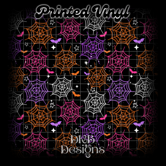 Colorful webs Vinyl