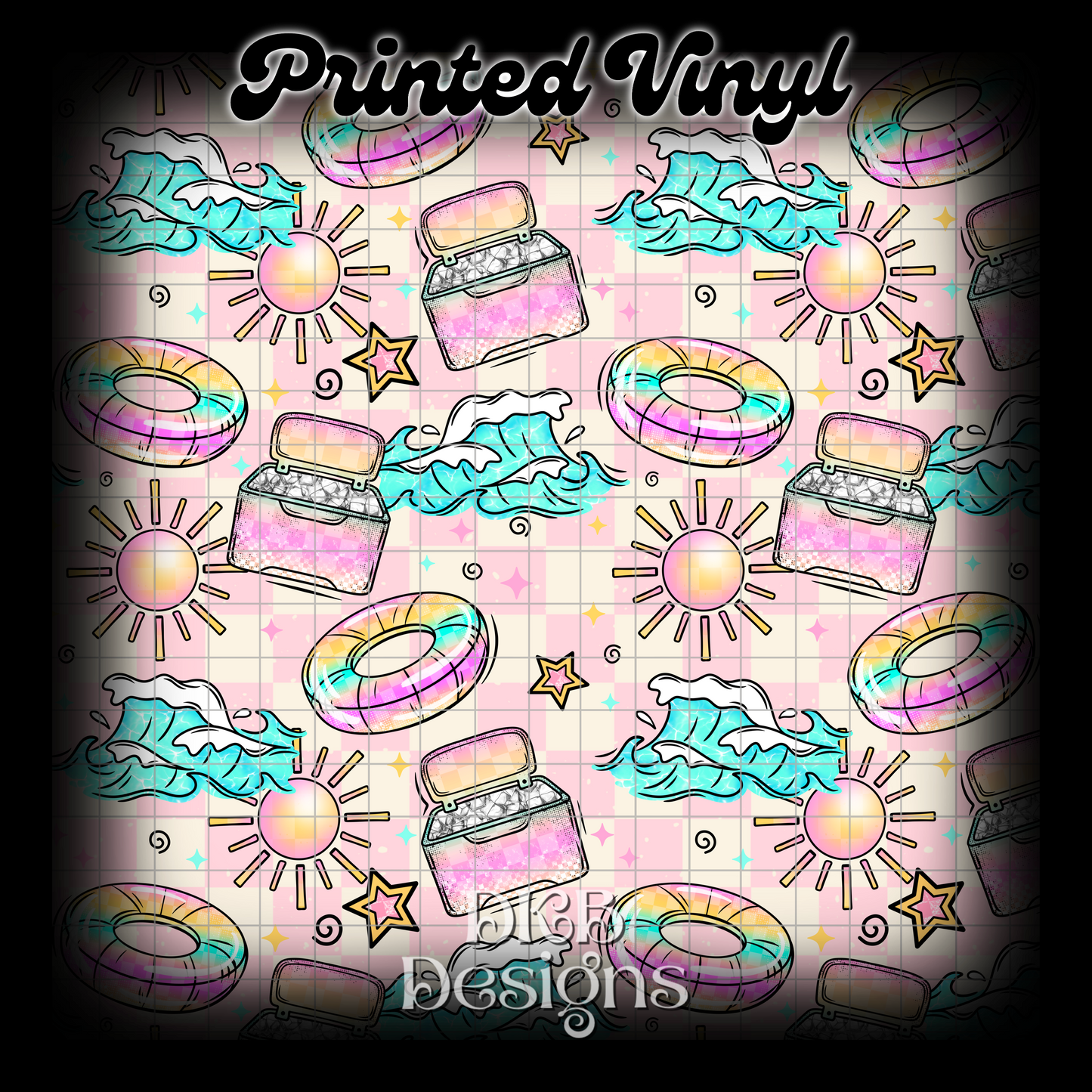 Drinkin and floatin Vinyl