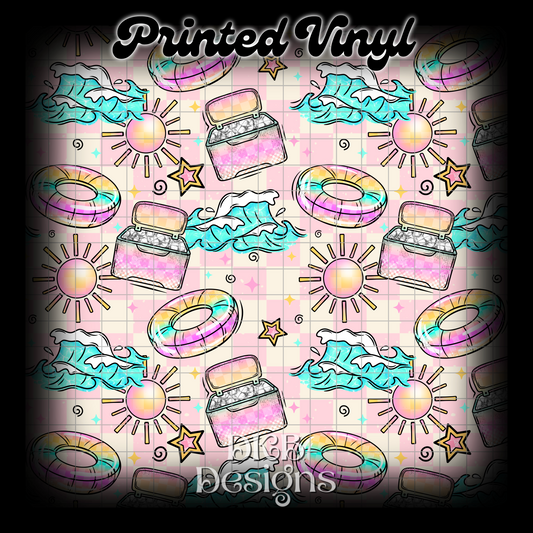 Drinkin and floatin Vinyl