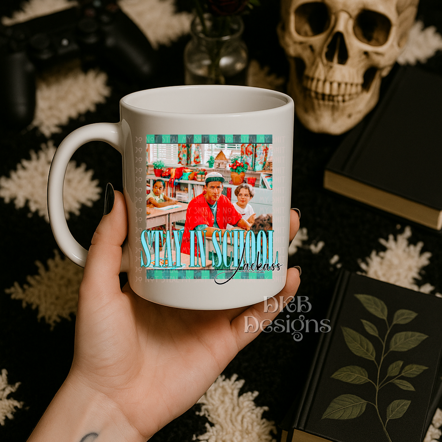 Stay in School UV DTF