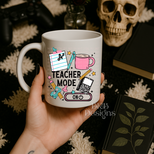 Teacher mode on UV DTF