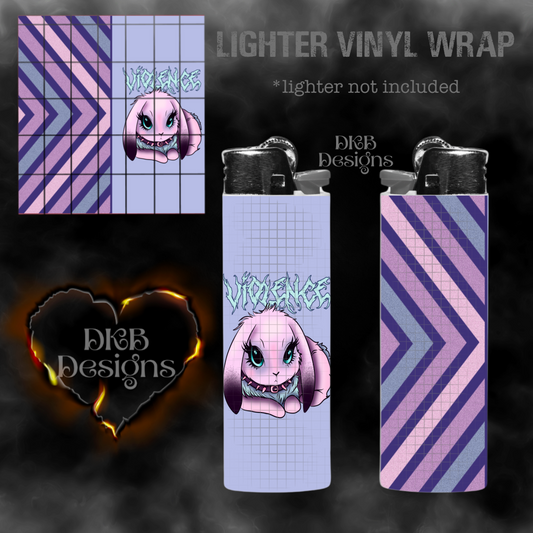 Violence lighter vinyl wrap