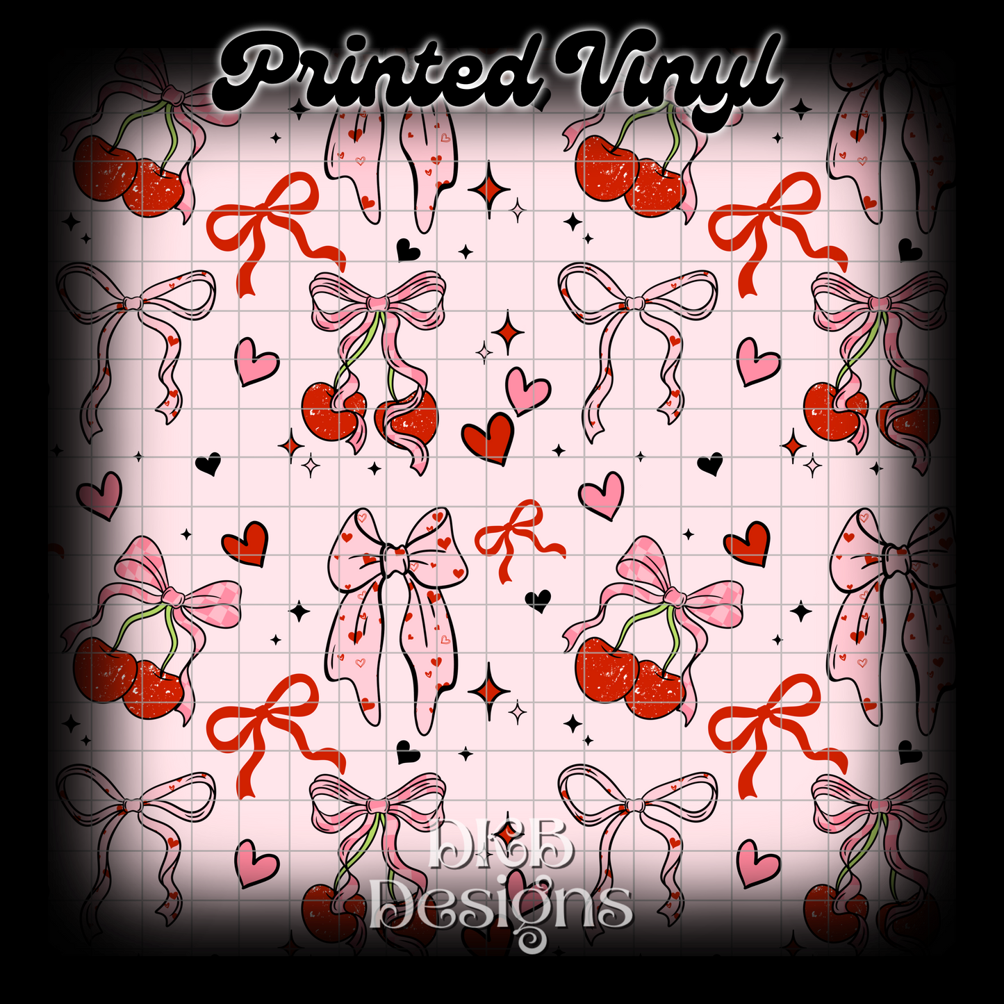 Cherry bow Vinyl