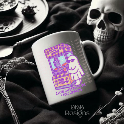 A book a day purple UV DTF