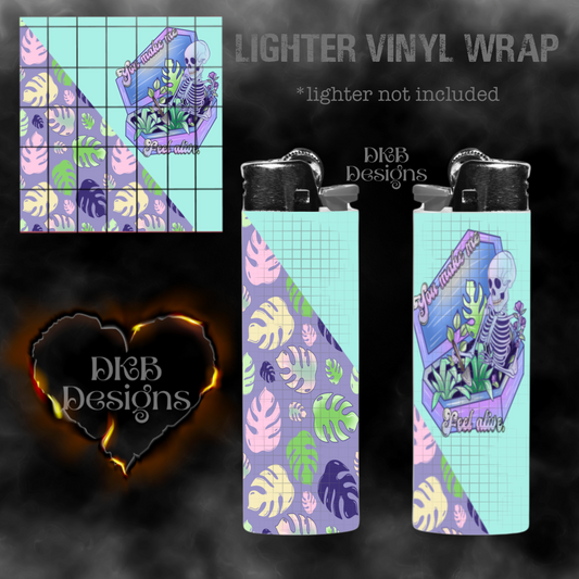 Feel alive lighter vinyl wrap