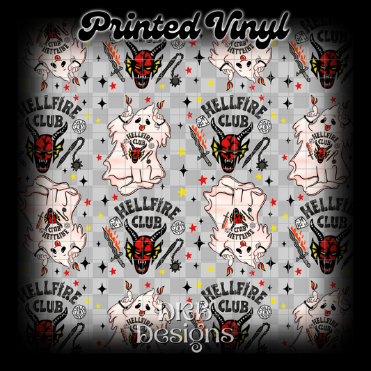 Hellfire Printed Vinyl