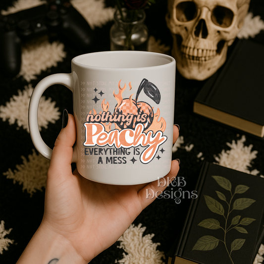 Nothing is peachy UV DTF