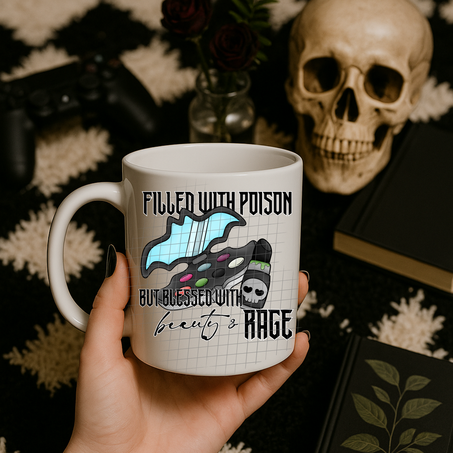 Beauty and rage UV DTF