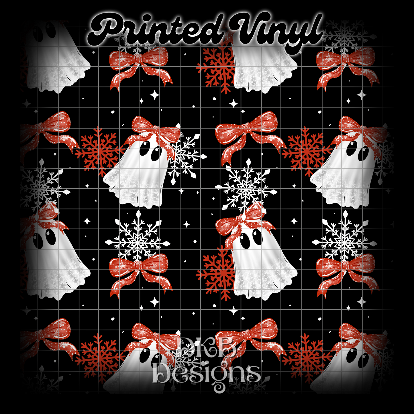 Ghost snowflake Vinyl