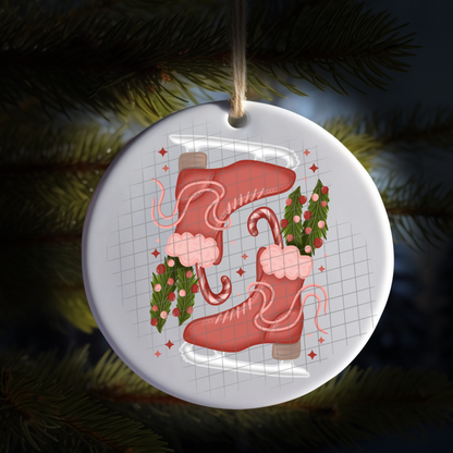 Ice skates stars UV DTF