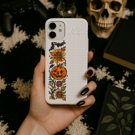 Pumpkins and sunflowers UV DTF