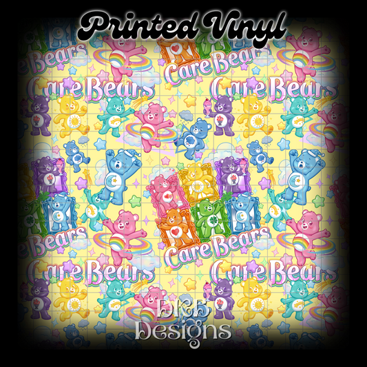 Bears Printed Vinyl (3 color ways)