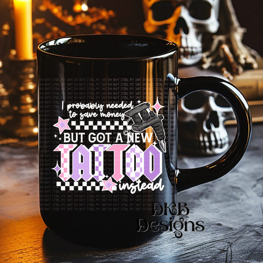 Got a new tattoo white UV DTF