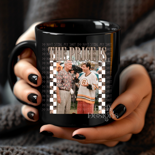 The price is wrong UV DTF