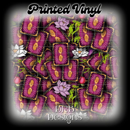 Facil ier tarot Printed Vinyl