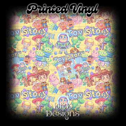 Toys Printed Vinyl (3 color ways)