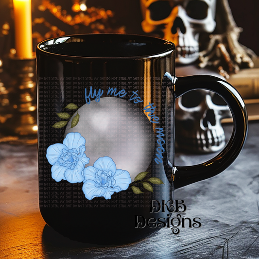 Fly me to the moon UV DTF