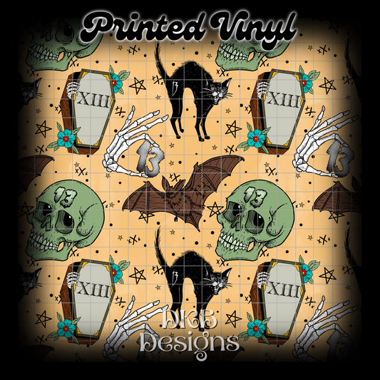 Tattoo Printed Vinyl