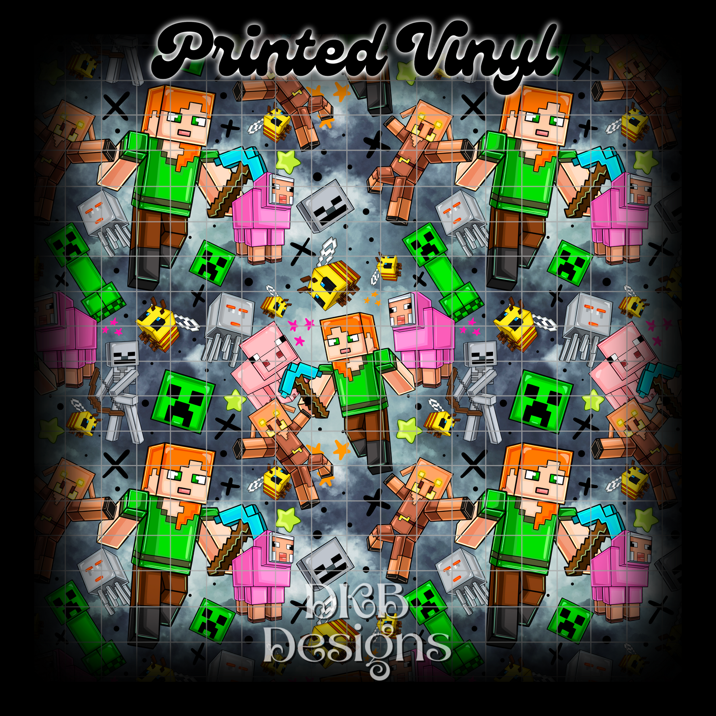 Alex Printed Vinyl (10 color ways)