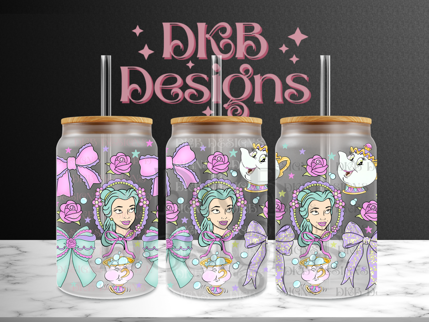 16oz glass can UV DTF