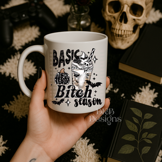Basic bitch season UV DTF