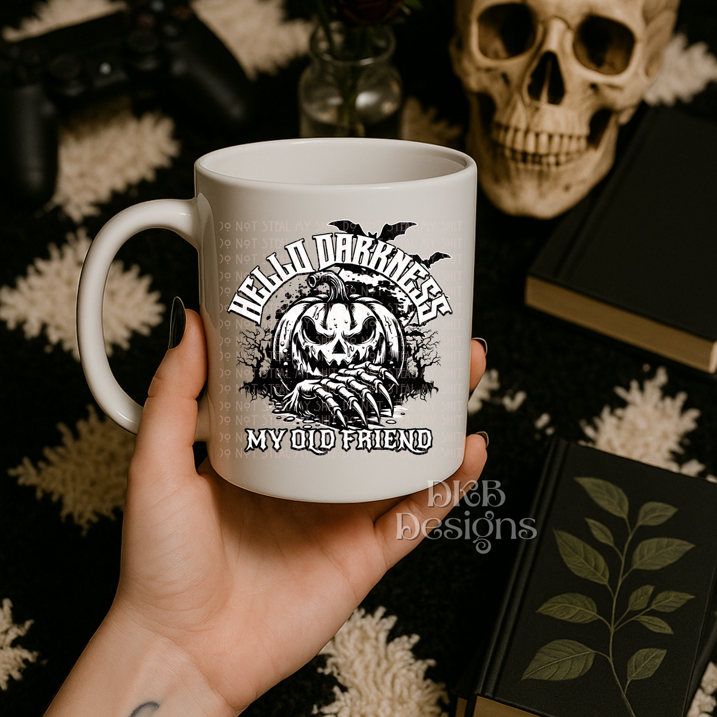 Hello Darkness UV DTF