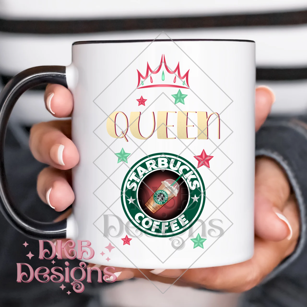 Star coffee queen UV DTF