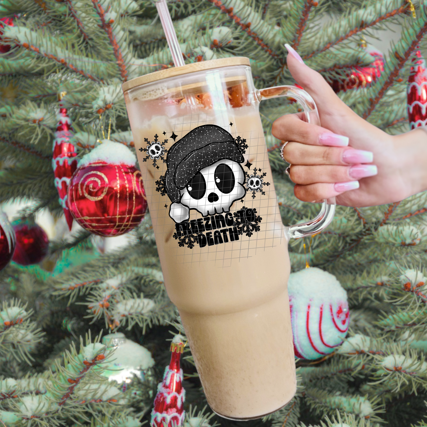 Freezing to death UV DTF