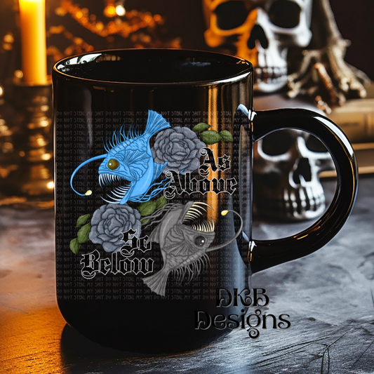 As above so below UV DTF