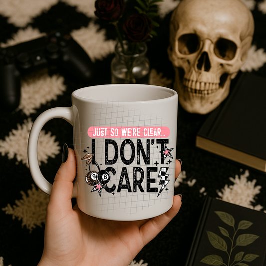 I don’t care UV DTF