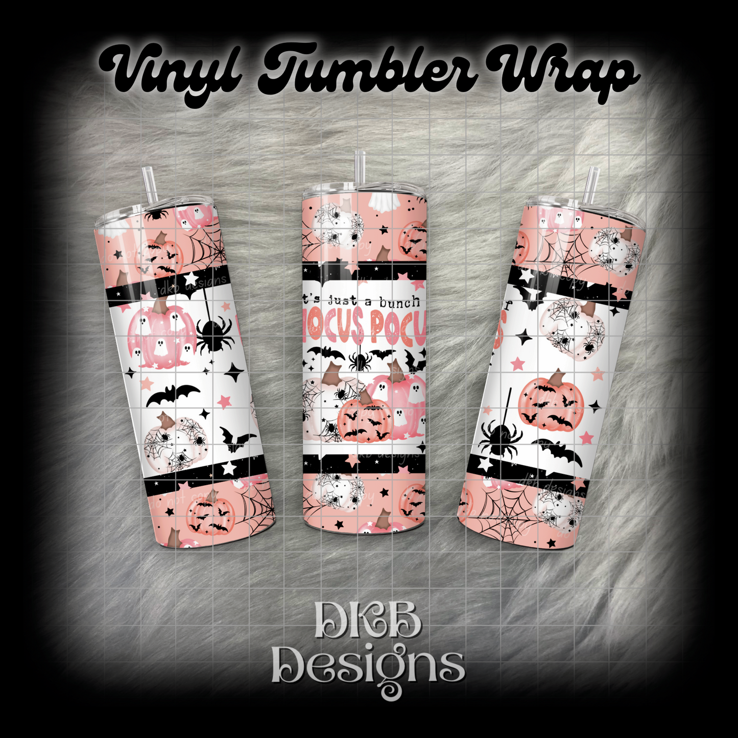 Hocus pocus tumbler wrap