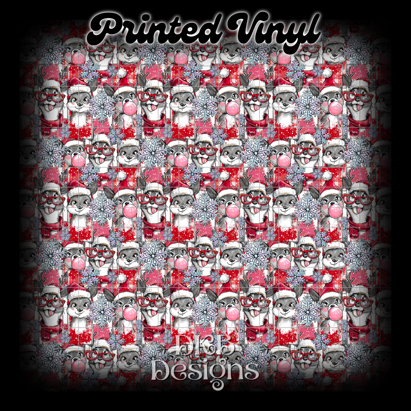 Reindeer games Printed Vinyl